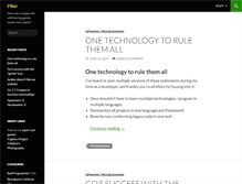 Tablet Screenshot of blog.nerdbucket.com